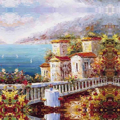 Репродукция Dolce Vita3 50x50 см RozenfeldArt 