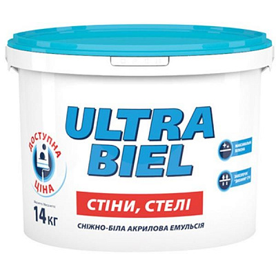 Фарба Sniezka Ultra Biel білий 15л 20кг