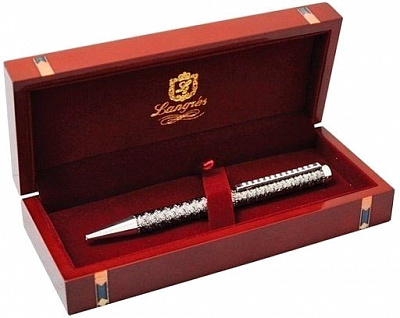 Ручка шариковая Radiance с кристаллами в шкатулке LS.404032-47 