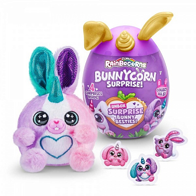Игрушка-сюрприз Rainbocorn мягкая Bunnycorn Surprise (9260E) 15 см 9260E
