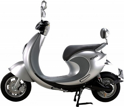Електроскутер Rover Ampere 04 Silver 346589 + тент для мотоцикла AUTOASSISTANCE L