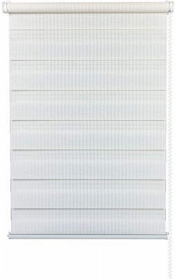 Ролета день-ніч Delfa Бамбук 57x160 см перлина