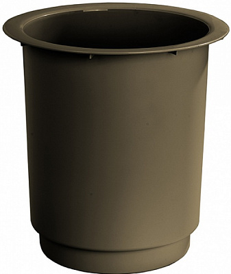 Вкладка в горшок Artevasi Santorini Pot круглый 17,5л тауп 