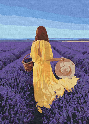 Картина по номерам Лавандовая бесконечность 10219-AC 40х50 см ArtCraft 