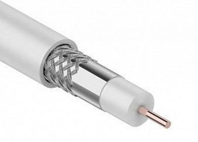 Кабель коаксиальный монолит Vektor RG6 CCS 32% PCI 1,0 CCS 