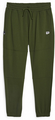 Брюки Puma DOWNTOWN SWEATPANTS TR 62128731 р. M зеленый
