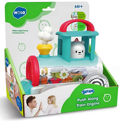 Игрушка-каталка Hola Паровоз E7995A
