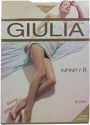 Колготки Giulia Infinity 8 den р. 2 телесный 