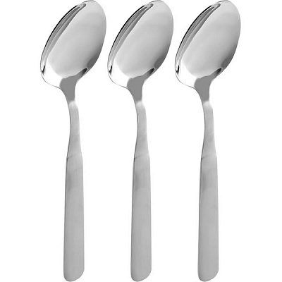 Набір столових ложок Helfer матові 3 шт