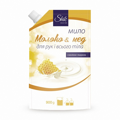 Мыло жидкое Shik Молоко и мёд 900 мл
