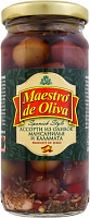 Оливки Maestro De Oliva з кісточкою Коктейль із каламата 240г (8436024297768)