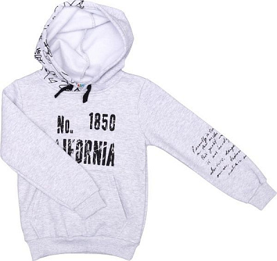 Свитшот ALG р.140 белый 321417 