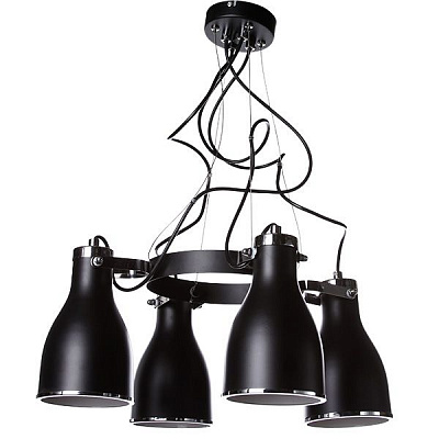 Люстра Luminex Bjorn 7517 чорна