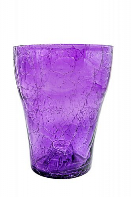 Кашпо для орхидей 16,5 см фиолетовый круглый 2 л фиолетовый 