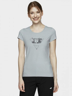 Футболка 4F H4L21-TSD061-34S р.S світло-синій