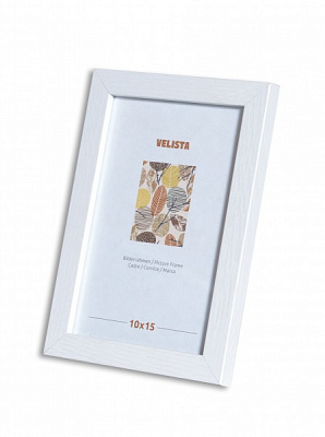 Рамка для фото Velista 15W-6003v 1 фото 10x15 см белый 