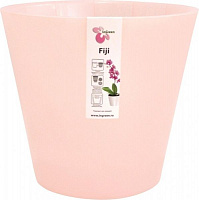 Горшок для цветов InGreen Фиджи Орхид круглый 4 л розовый перламутровый 