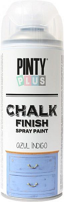 Краска аэрозольная на водной основе (NV100795) 400 мл Chalk-finish PINTYPLUS