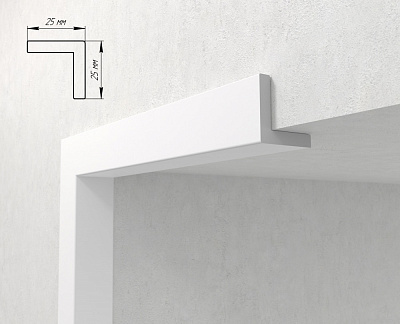 Угловой элемент 134-115 2800x25x25мм