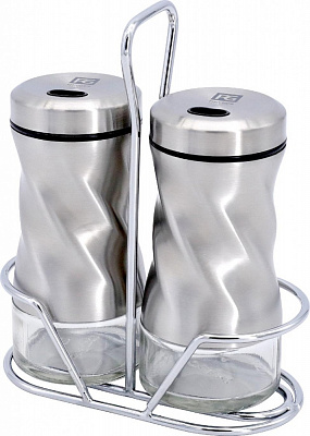 Набор для соли и перца Flamberg Premium на подставке Shadow 105 мл