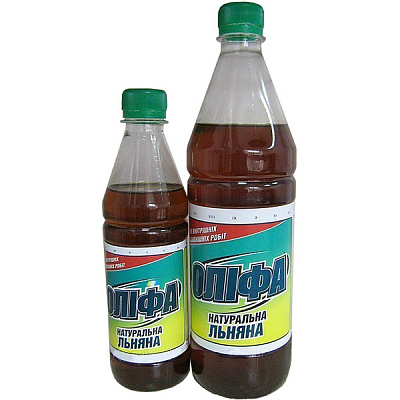 Олифа Натуральная Льняная Блеск 0,8 л 0,72 кг