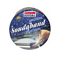 Стрічка герметизуюча Soudaband 7.5 см графіт