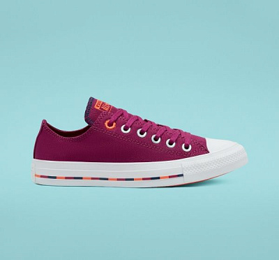 Кеды Converse CTAS OX 566720C р. US 6 фиолетовый