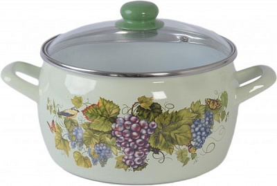 Кастрюля Виноград 7,9 л Metrot