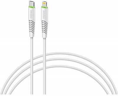 Кабель Intaleo USB Type-C-Lightning (1283126504099) 1,2 м білий