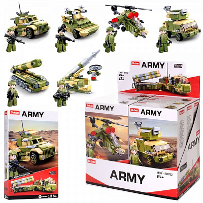 Конструктор Sluban Военная техника M38-B0782