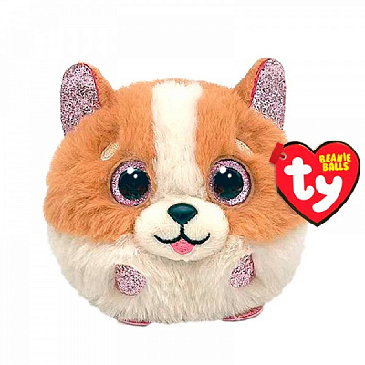 Мягкая игрушка TY puffies песик dog 10 см 42538