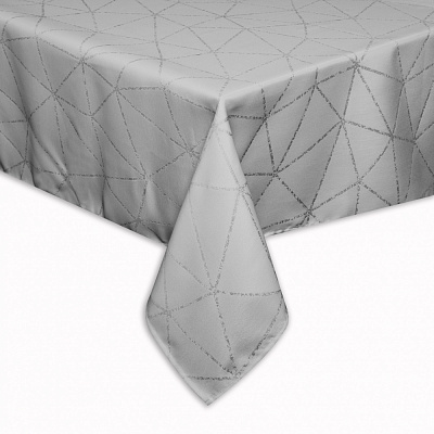 Скатерть Ariadna 140x240 см серый La Nuit