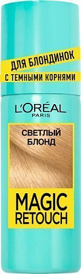 Спрей тонирующий Magic Retouch Magic Retouch для закрашивания отросших корней светлый блонд 75 мл