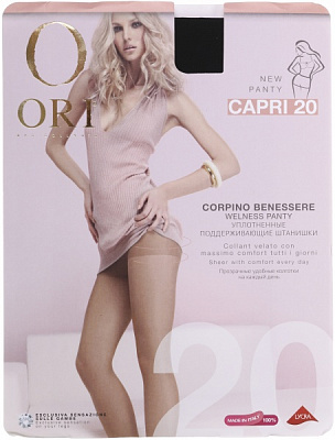 Колготки ORI Capri 20 Den Nero 3 черный