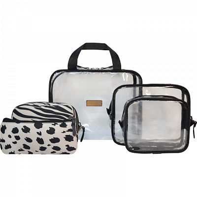 Набір органайзерів для подорожі Bagland 5 в 1 прозора/1165 72230 суб 1165