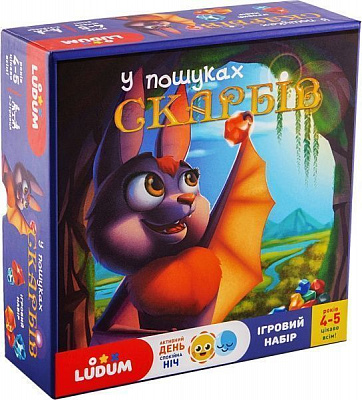Гра настільна Ludum У пошуках скарбів (гра/розповідь/аудіоказка) LD1046-55
