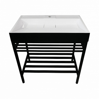 Тумба под умывальник Adamant Loft VISION 60 600х380х750 Black
