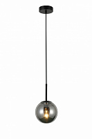 Підвіс Sensio Lil 1x40 Вт E14 чорний/димчастий LS-74658/1PB-E1440W