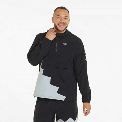 Анорак Puma SHORT CORNER PULLOVER 53418501 р.S черный