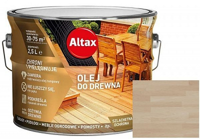 Олія для деревини Altax сірий напівмат 2,5 л