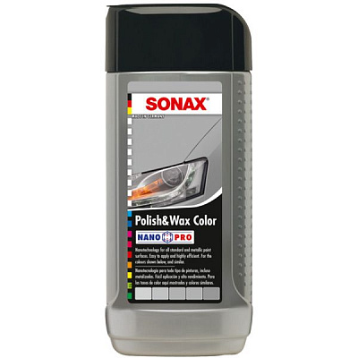 Полироль Sonax NanoPro 296341 серый 250 мл