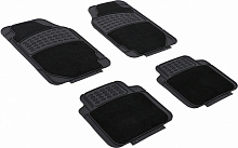 Килимки автомобільні Auto Assistance 3021 black 4 шт. універсальні