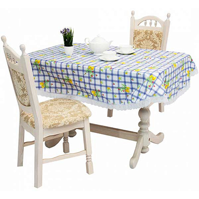 Скатертина овальна шовкографія 137x180 см