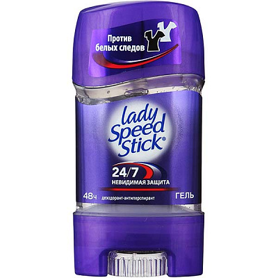 Дезодорант стик Lady Speed Stick 24/7 Невидимая защита 65 г