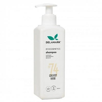Шампунь DeLaMark для жирных волос 400 мл