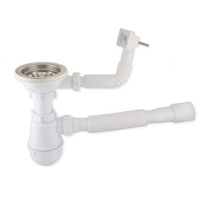 Сифон для мойки с гофротрубой М 1050 Е