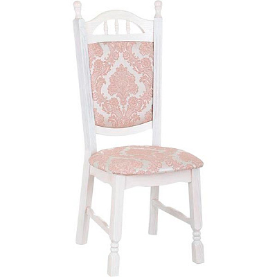 Стул обеденный высокая спинка РПМК Бреда (пирти, Доминик) слоновая кость/бежевый