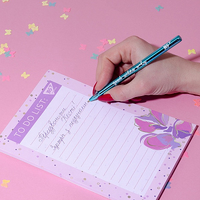 Ручка шариковая YES Happy pen 0,7 мм бирюзовый корпус 411939 