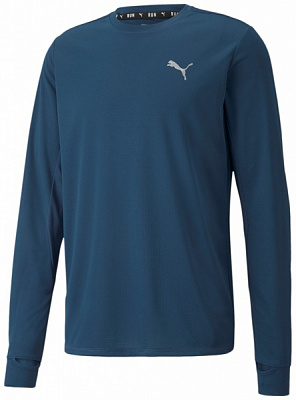 Футболка Puma RUN FAV LS TEE 52021065 р.L синій