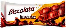 Вафли Biscolata DuoMax с ореховым кремом в молочном шоколаде 44 г 